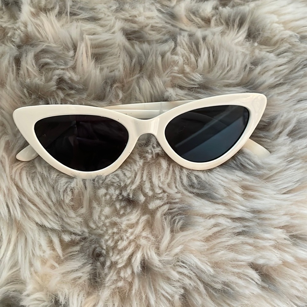 Urban Outfitters White Sunglasses